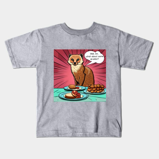 Gef, the Talking Mongoose Kids T-Shirt by Artful Gifts